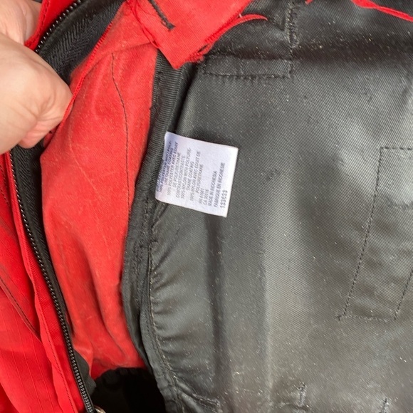 Vintage 90s The North face Tripper Hiking Backpack Red - Picture 5 of 16